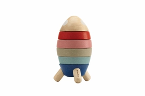 Plan Toys Stacking Rocket - Orchard