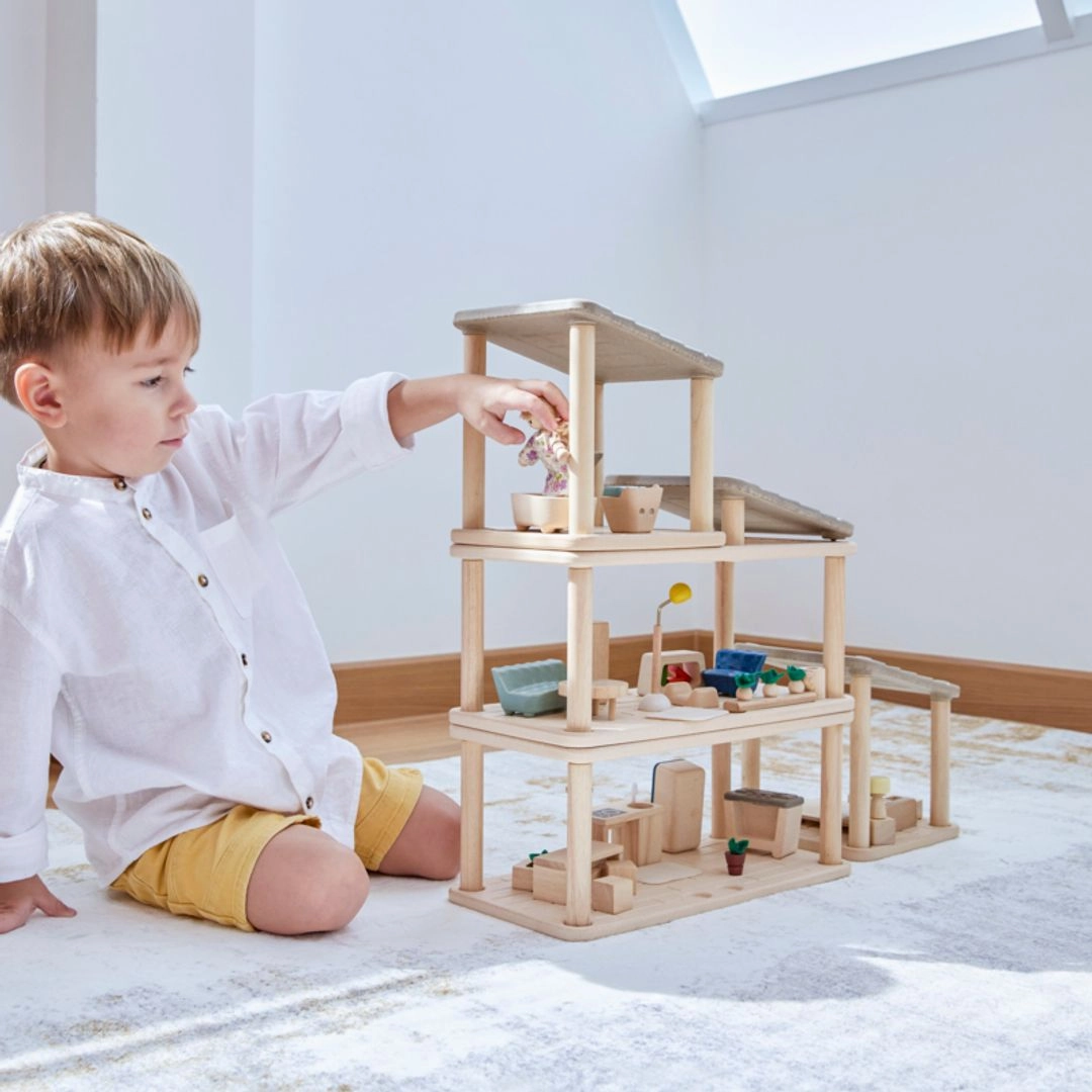 PlanSpace Modular Wooden Dollhouse - Bathroom