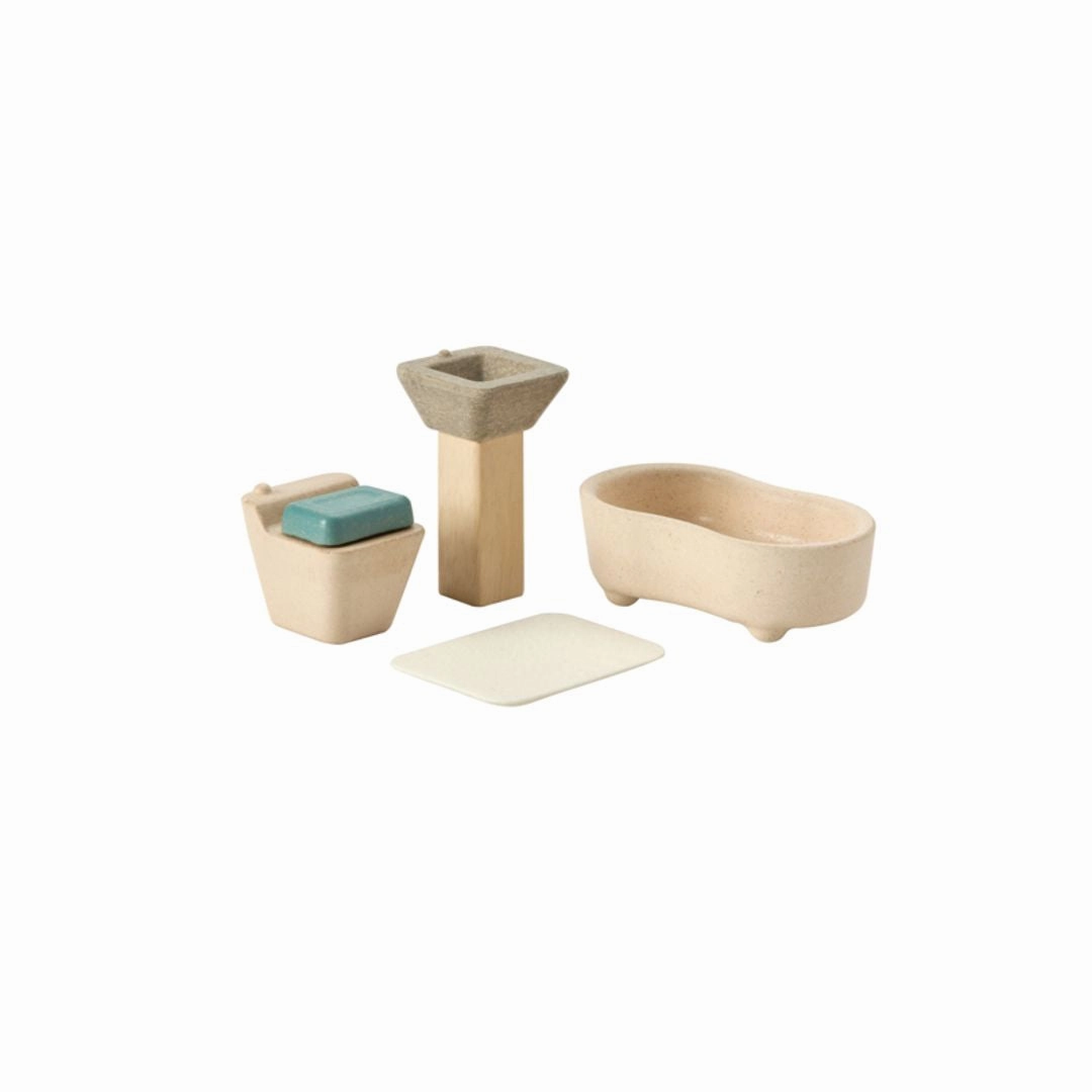 PlanSpace Modular Wooden Dollhouse - Bathroom