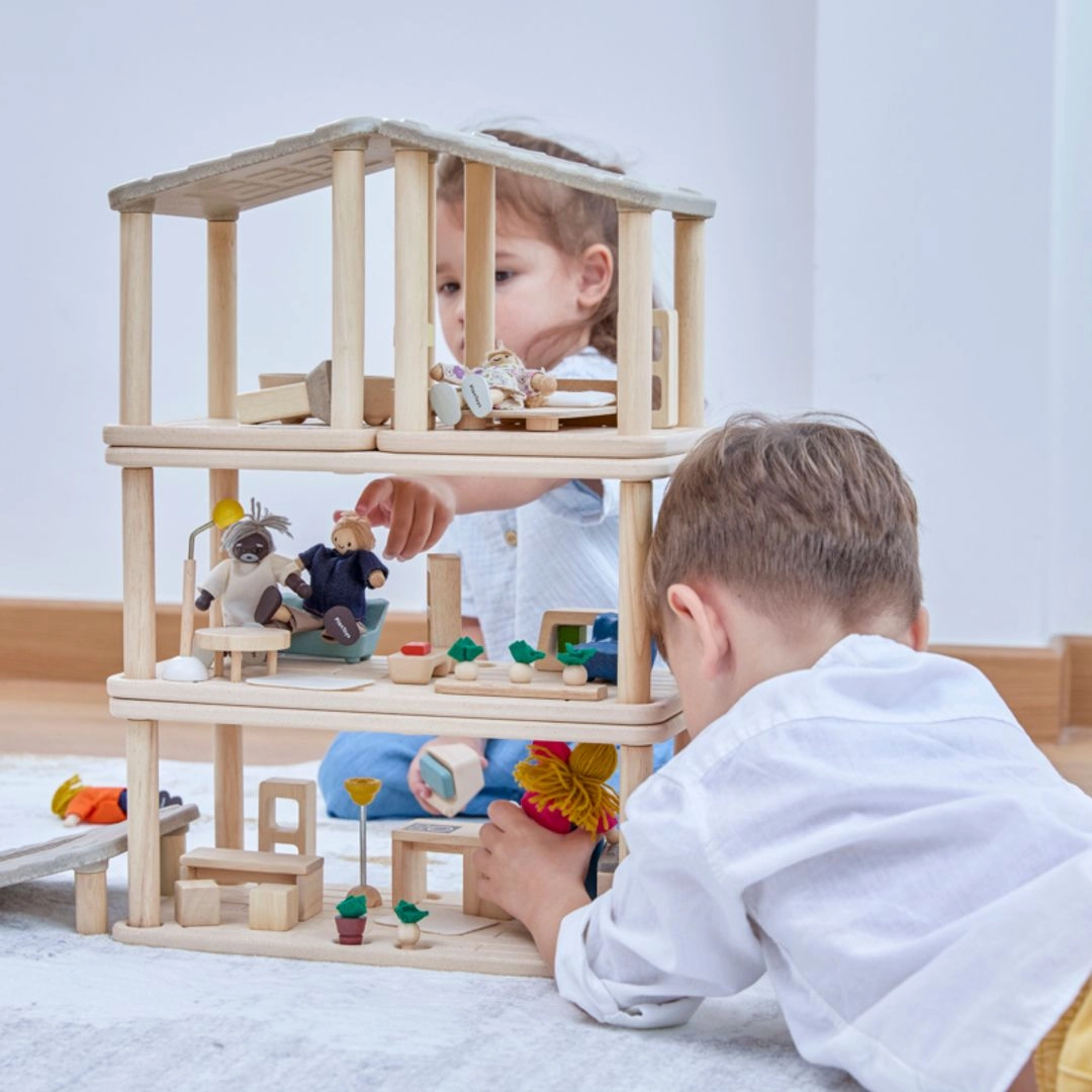 PlanSpace Modular Wooden Dollhouse - Bathroom