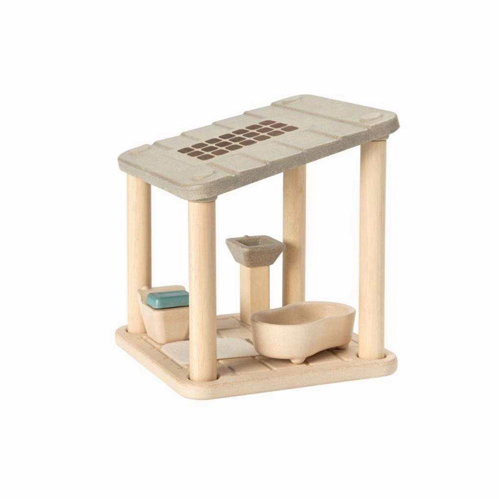 PlanSpace Modular Wooden Dollhouse - Bathroom