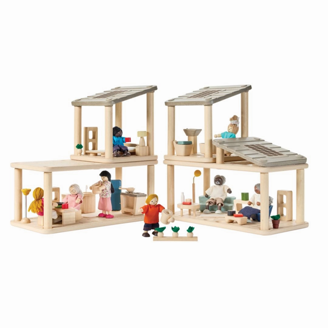PlanSpace Modular Wooden Dollhouse - Living Room