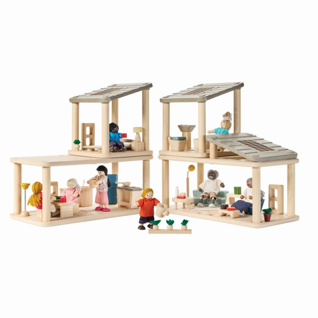 PlanSpace Modular Wooden Dollhouse - Living Room