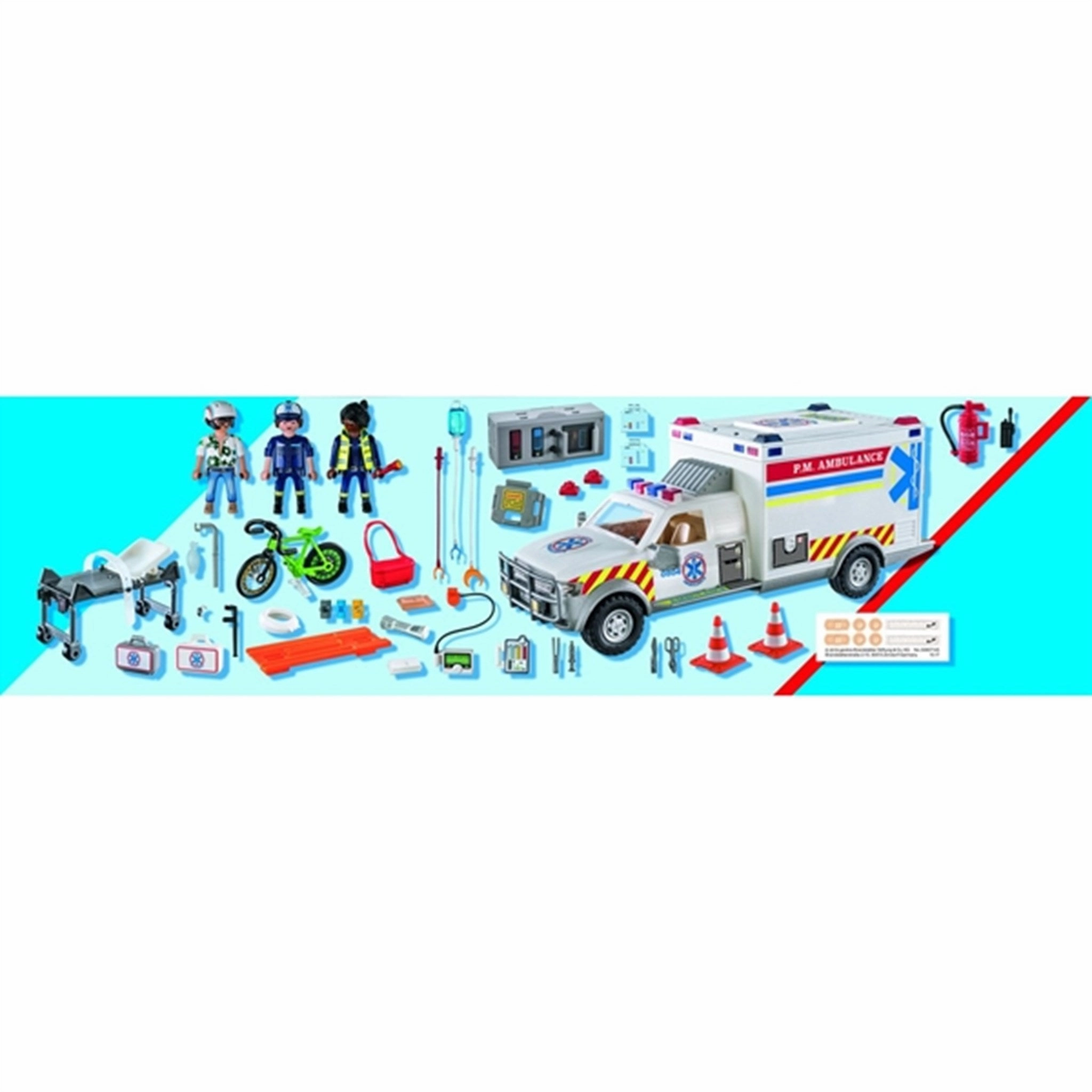 Playmobil City Action - US Ambulance with Lights and Sound