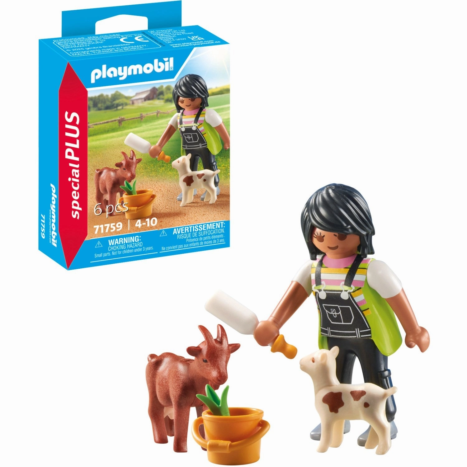 Playmobil Woman With Goats