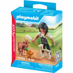 Playmobil Woman With Goats