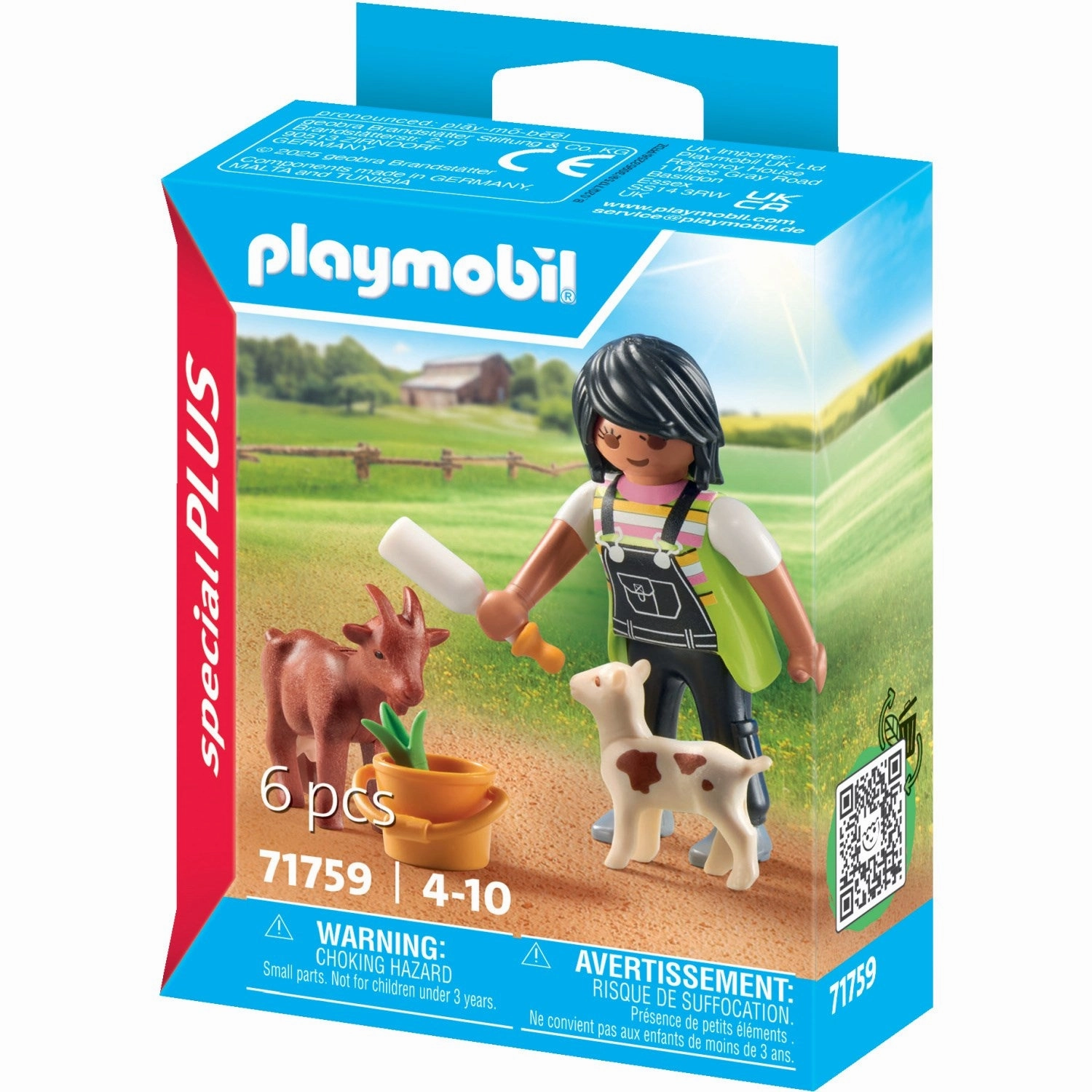 Playmobil Woman With Goats
