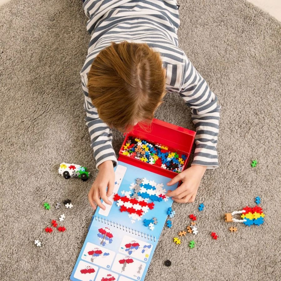 Plus-Plus - Activity Pad Transportation Puzzle By Number