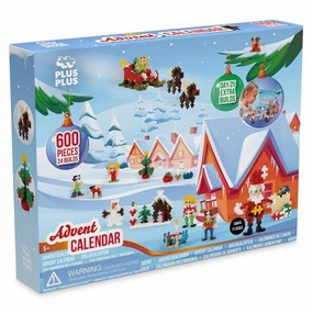 Plus-Plus - Advent Calendar 600 Pieces for Christmas