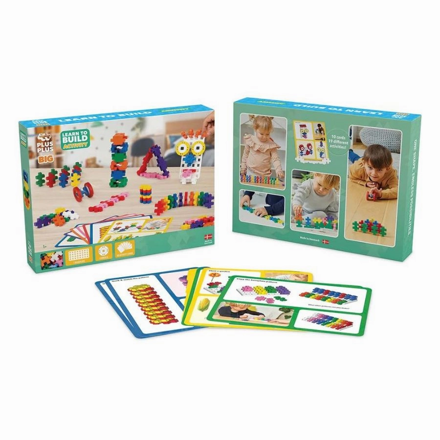 Plus-Plus - Big Learn to Build Activity Set for Toddlers