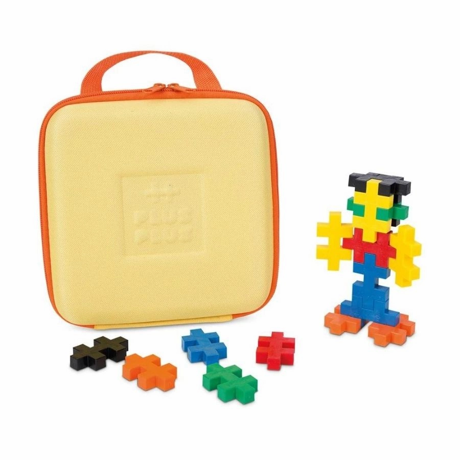 Plus-Plus - BIG Travel Case with 15 Basic Pieces