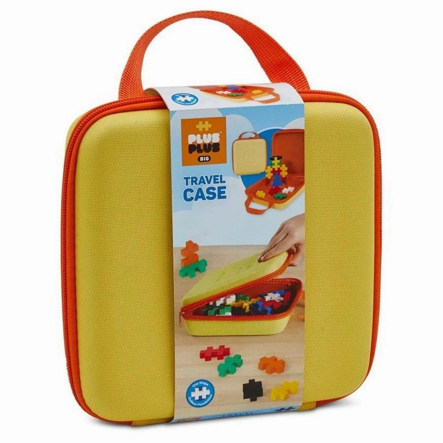 Plus-Plus - BIG Travel Case with 15 Basic Pieces