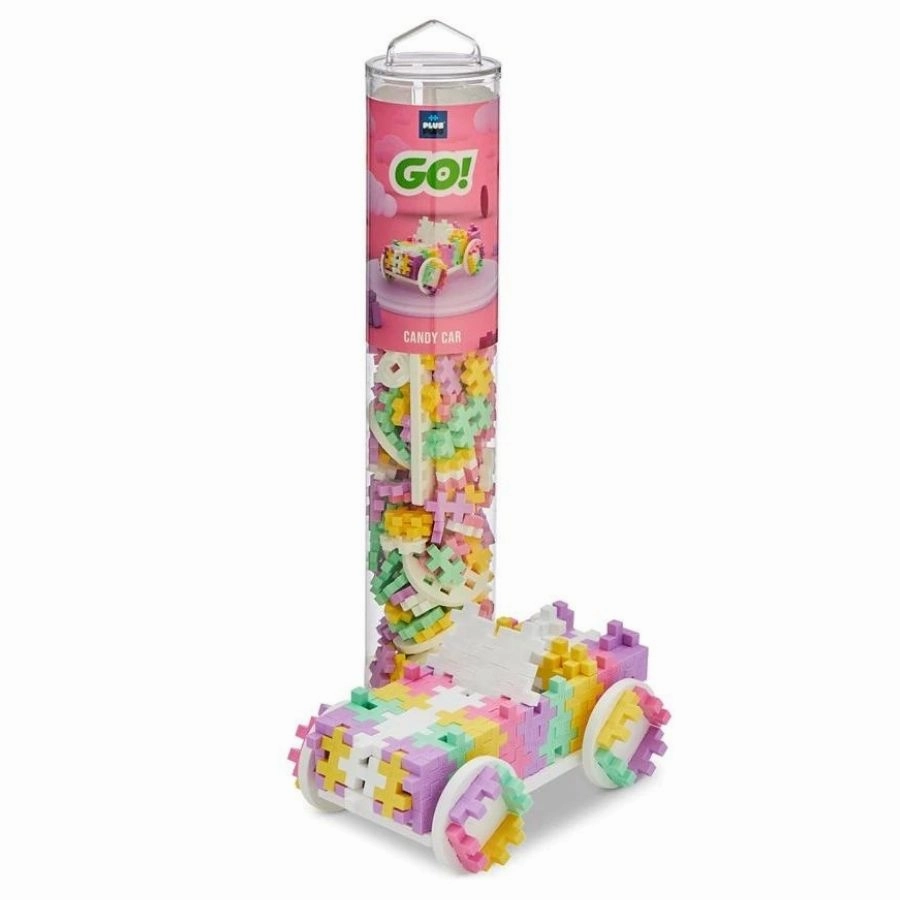 Plus-Plus - GO Colour Cars Candy 200 Pieces Tube