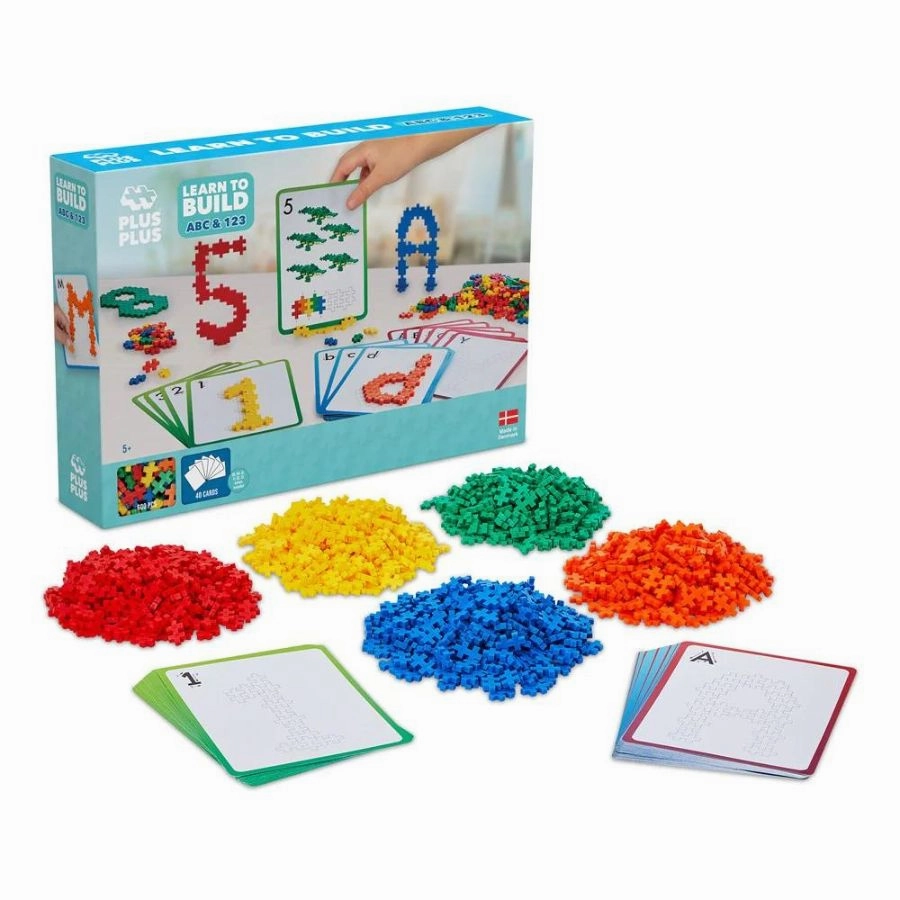 Plus-Plus - Learn to Build ABC and 123