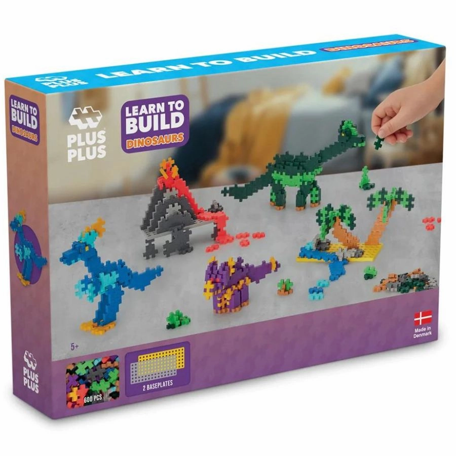 Plus-Plus - Learn to Build Dinosaurs