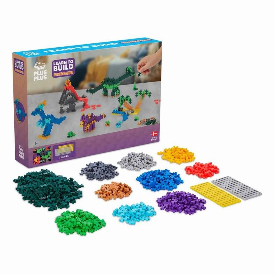 Plus-Plus - Learn to Build Dinosaurs