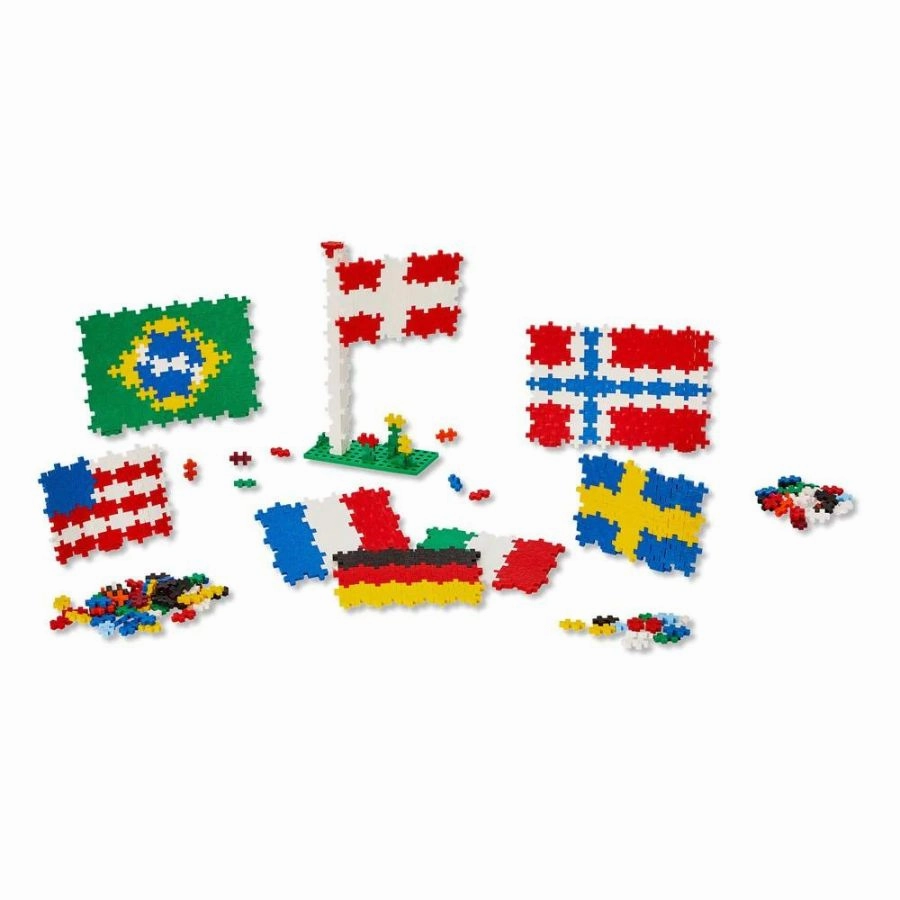 Plus-Plus - Learn to Build Flags of the World 600 Pieces