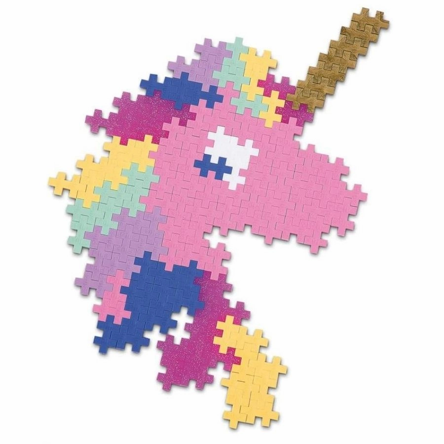Plus-Plus - Learn to Build Unicorns Construction Toy