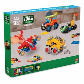 Plus-Plus - Learn to Build Vehicles Super Set