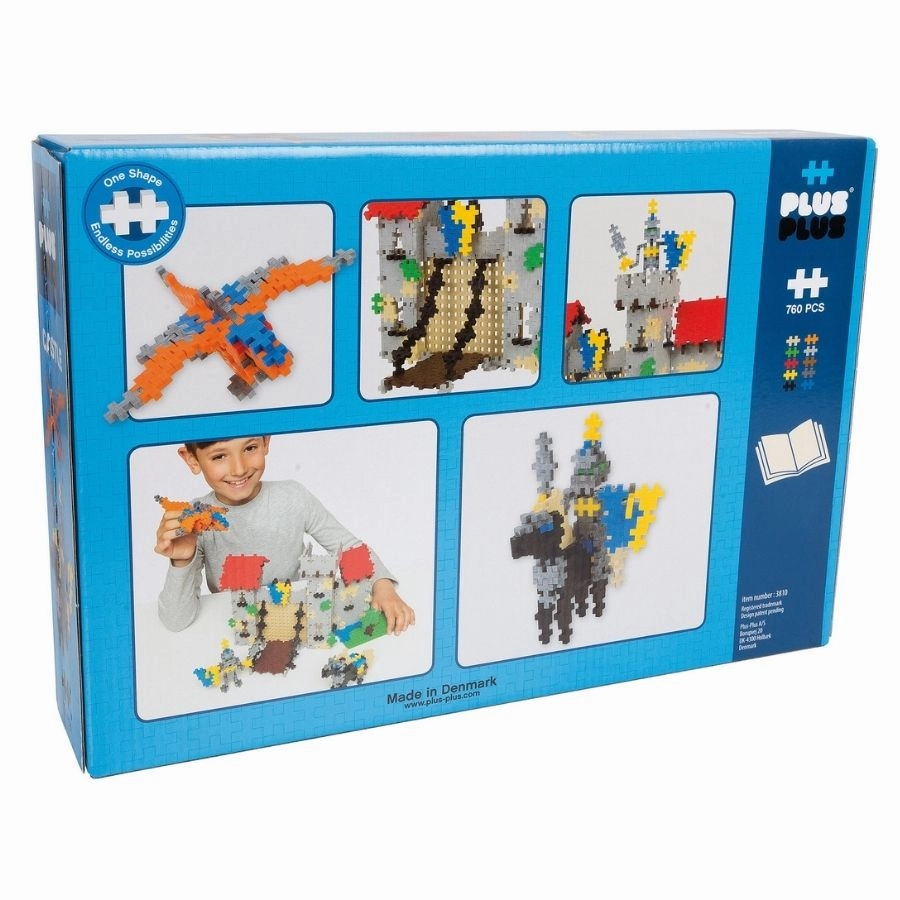 Plus-Plus: Basic Castle 760 Pieces Construction Toy