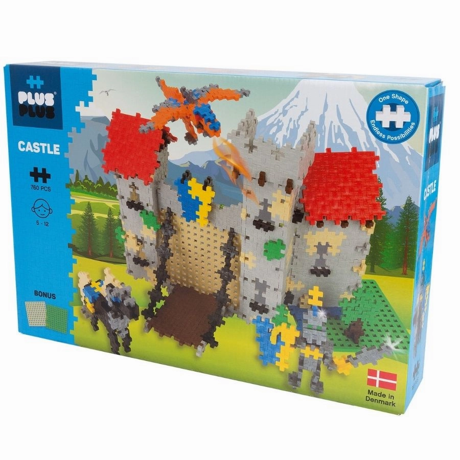 Plus-Plus: Basic Castle 760 Pieces Construction Toy