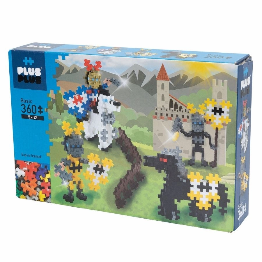 Plus-Plus: Basic Knights Tournament 360 Piece Construction Toy