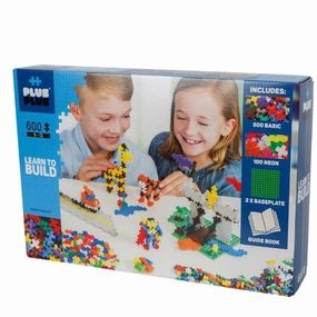 Plus-Plus: Basic Learn To Build 600 Piece Construction Toy