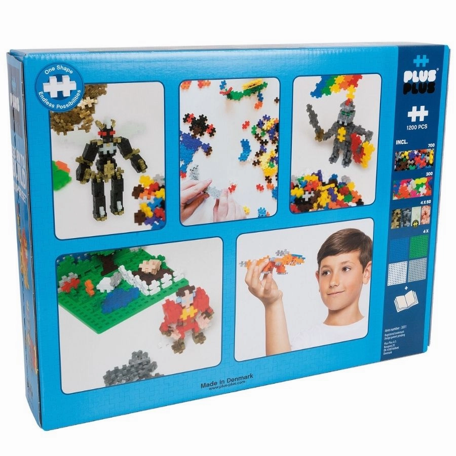 Plus-Plus: Basic Learn To Build Super Set Construction Toy