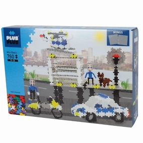Plus-Plus: Basic Police 760 Pieces Construction Set