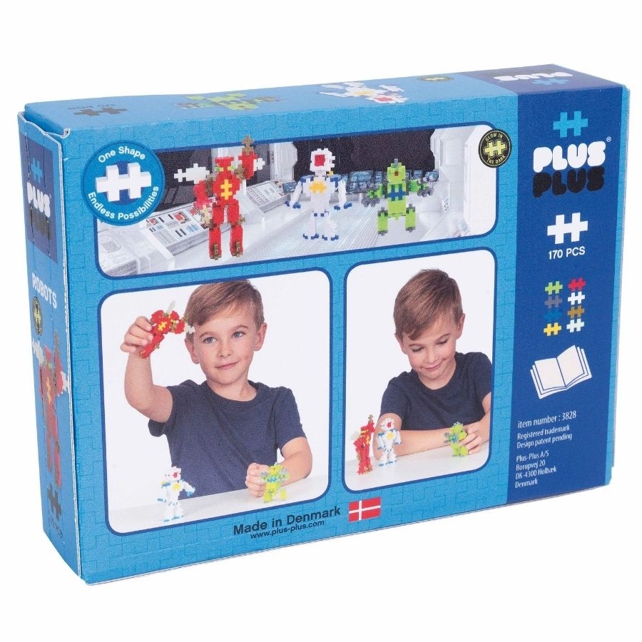 Plus-Plus: Basic Robot 170 Pieces Construction Toy