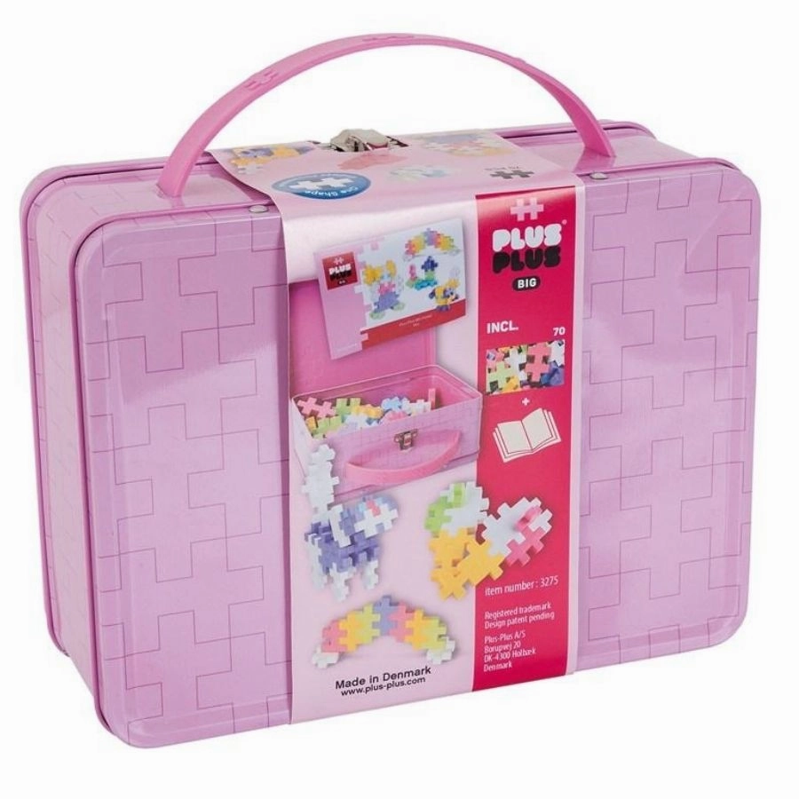 Plus-Plus Big - Metal Suitcase Pastel