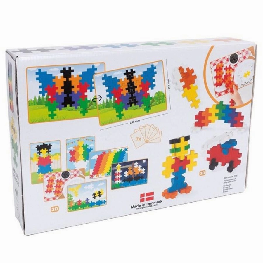 Plus-Plus Big - Picture Puzzle Basic 60 Pieces