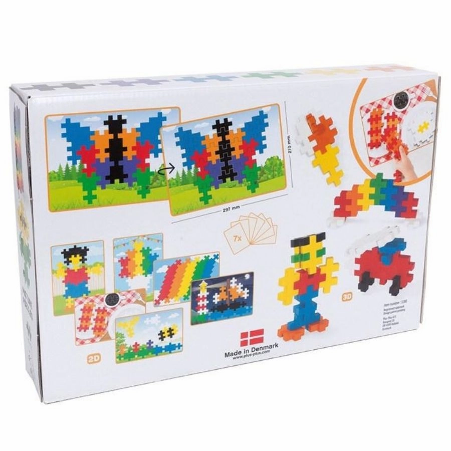 Plus-Plus Big - Picture Puzzle Basic 60 Pieces