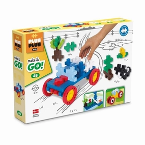 Plus-Plus: BIG Make and Go 46 Pieces Construction Toy