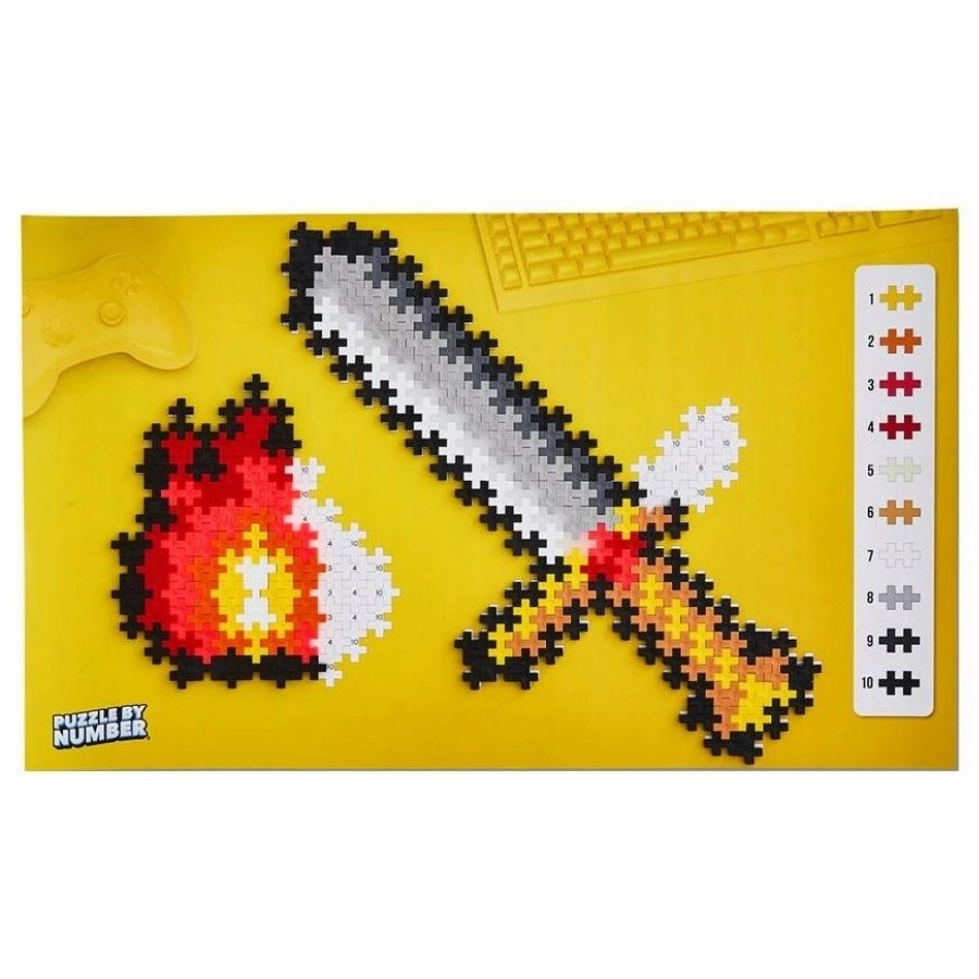 Plus-Plus Blocks - Puzzle By Number Adventure 250 Pieces