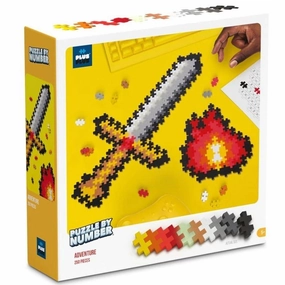 Plus-Plus Blocks - Puzzle By Number Adventure 250 Pieces
