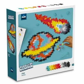 Plus-Plus Blocks - Puzzle By Number Space 500 Pieces