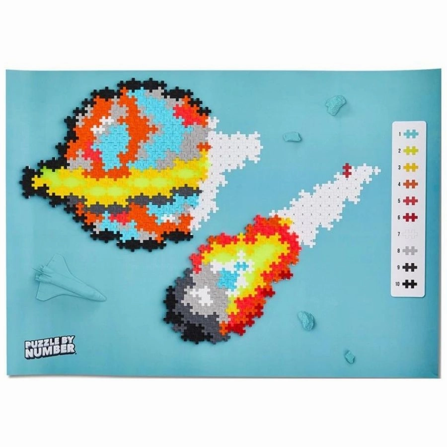 Plus-Plus Blocks - Puzzle By Number Space 500 Pieces