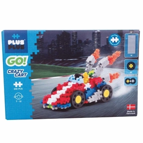 Plus-Plus: Go! Crazy Cart 240 Pieces Construction Toy
