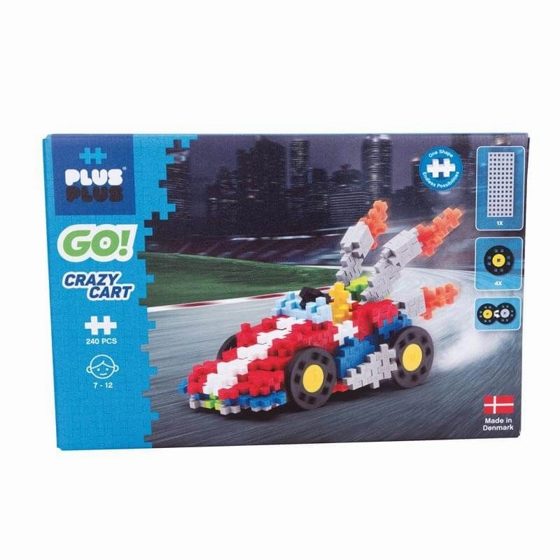Plus-Plus GO! Crazy Cart