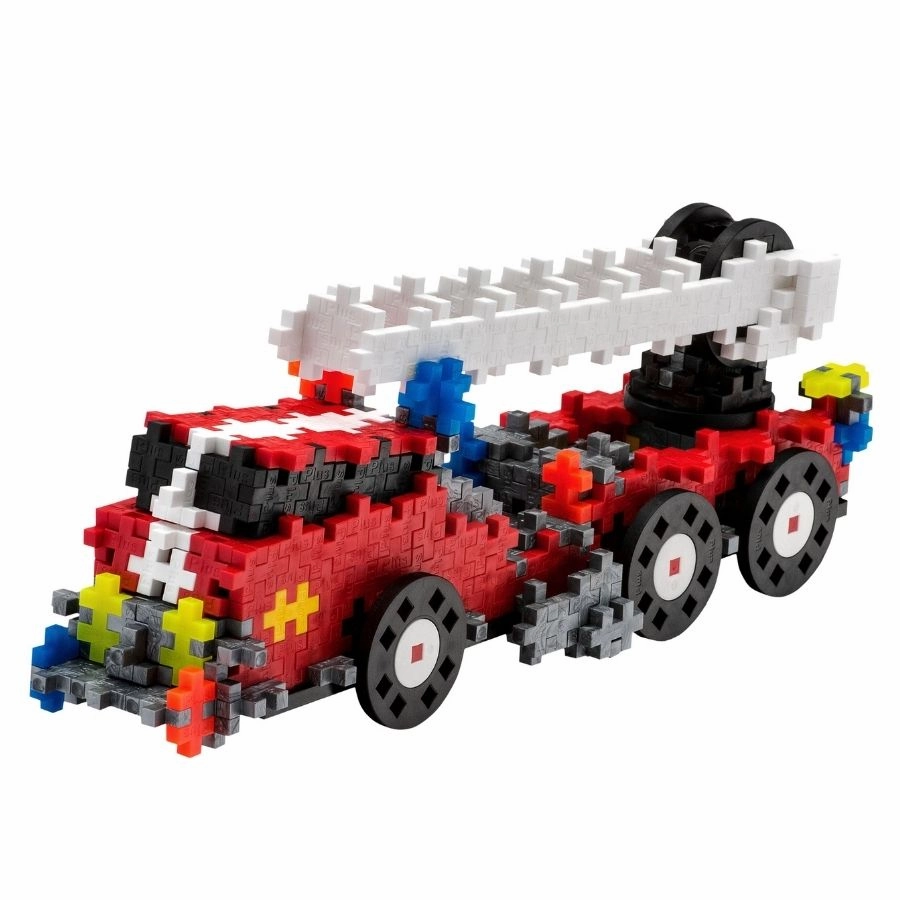 Plus-Plus: GO! Fire and Rescue 500 Pieces Construction Toy