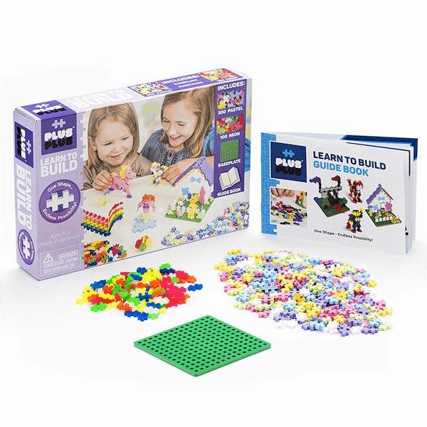 Plus-Plus Learn to Build - Pastel