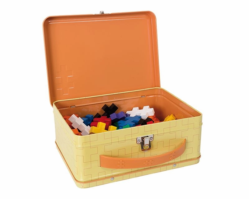 Plus-Plus Metal Suitcase - BIG Basic 70 pcs