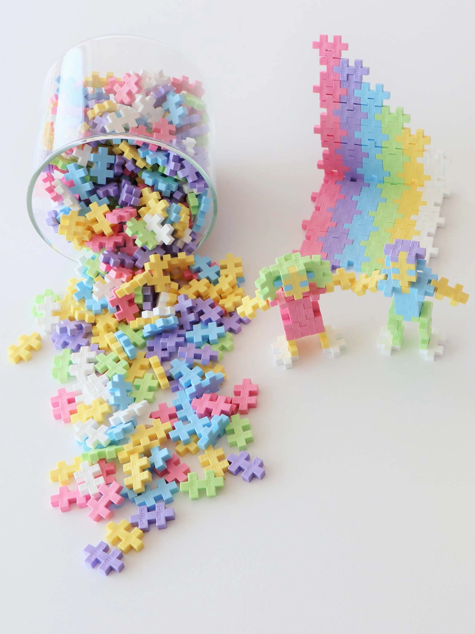 Plus Plus Pastel Color Mix - 300 Pieces