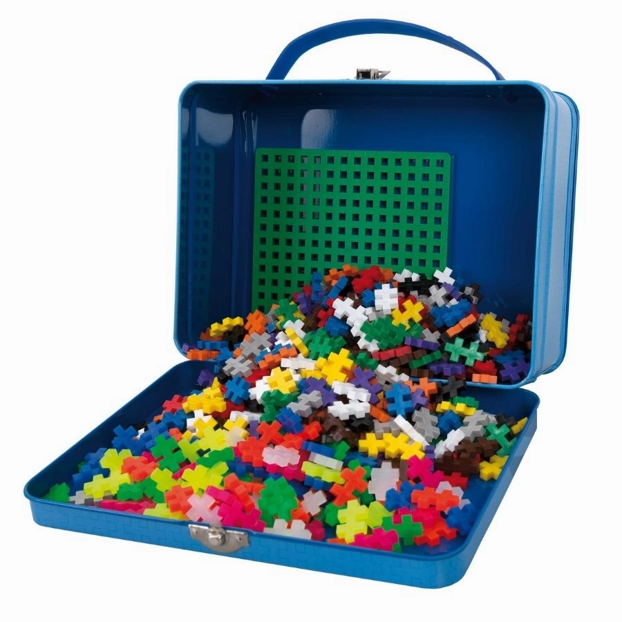 Plus-Plus: Suitcase Basic Metal 600 Pieces Construction Toy