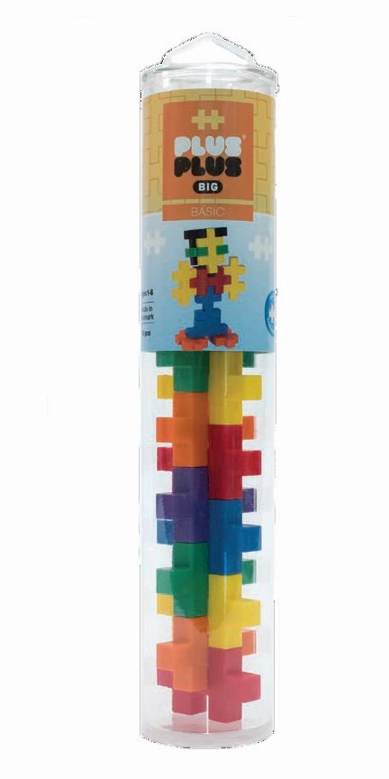 Plus-Plus Tube BIG 15pc - Basic