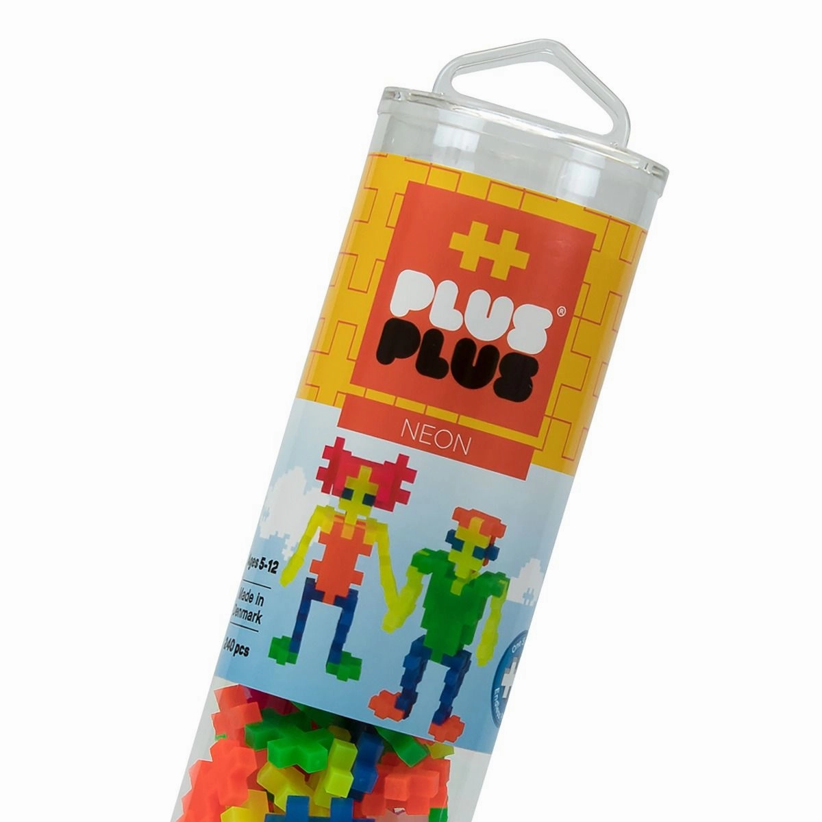 Plus-Plus Tube Neon - 240pcs