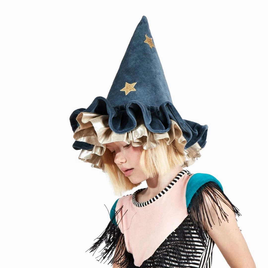 Pointed Blue Wizard Hat