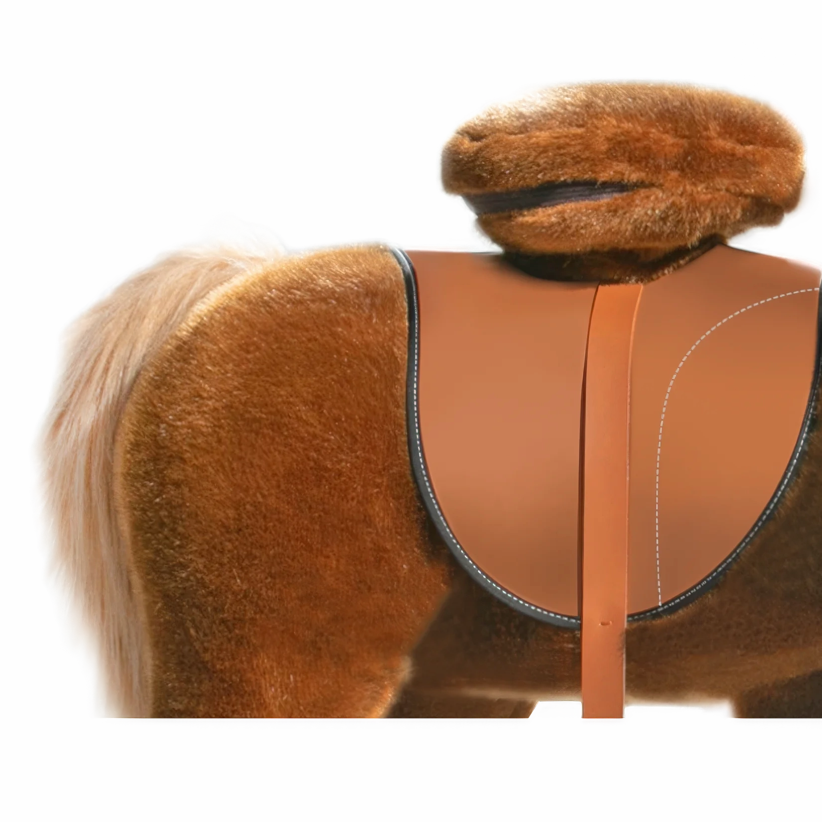 PonyCycle Mechanically Walking Ride-On - Brown Horse - Age 7  Years