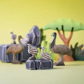 Pre-Order Bumbu Emu Family Set (Ships at the end of June)